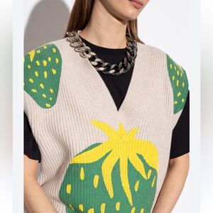JW ANDERSON Strawberry Vest Sz S #0782